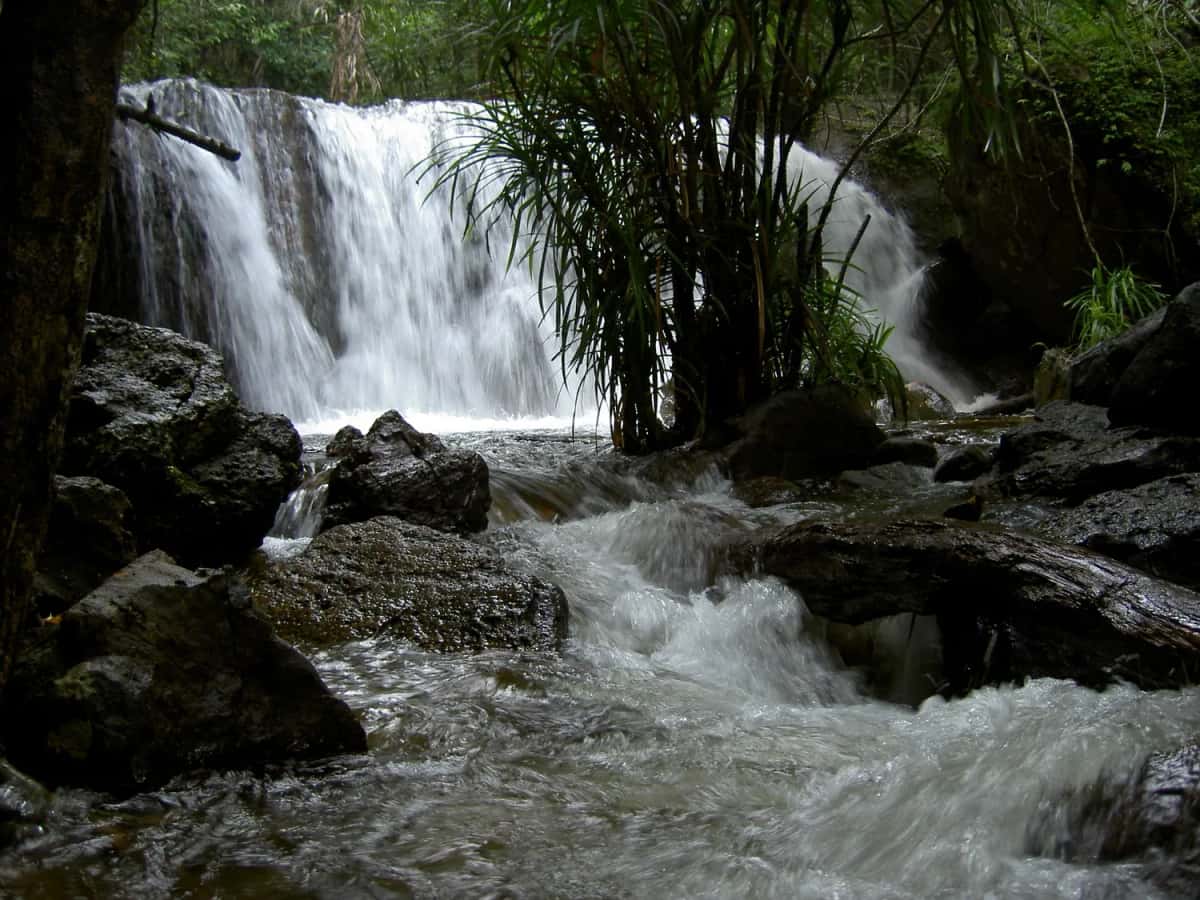 Chute d'eau de Suối Tranh dans la forêt de Phú Quốc
